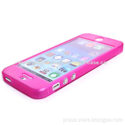 Super Thin 0.3mm Thickness TPU Mobile Phone Cases for iPhone 5, Good Flexibility, Anti-glare